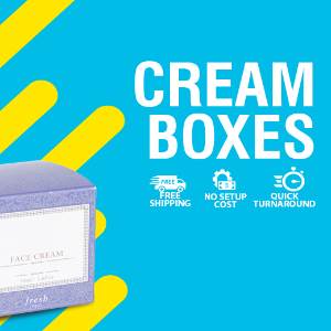 Cream Packaging Boxes